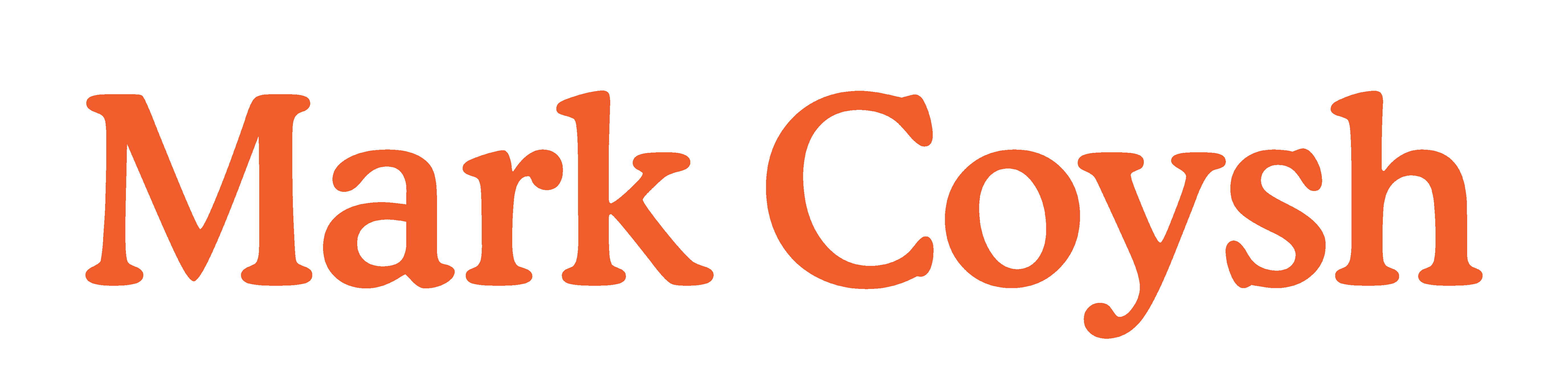 Mark Coysh Logo Design