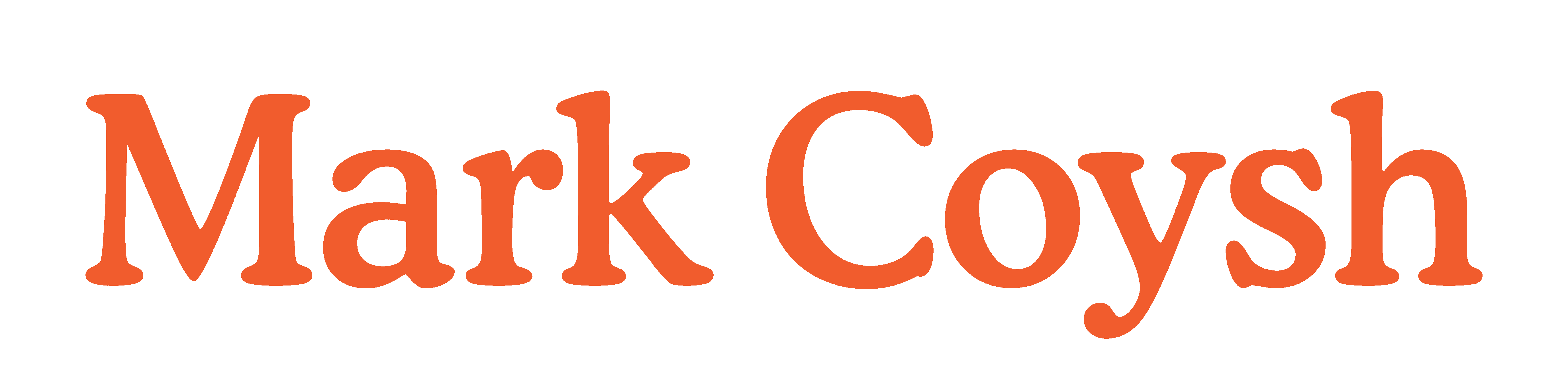 Mark Coysh Logo Design